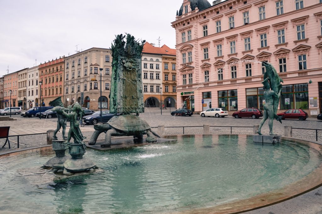 Action Fountain in Olomouc
