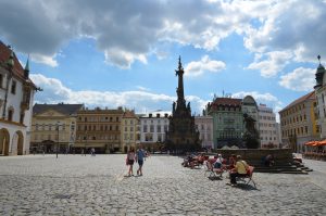 Olomouc, Upper Square, Czech Republic