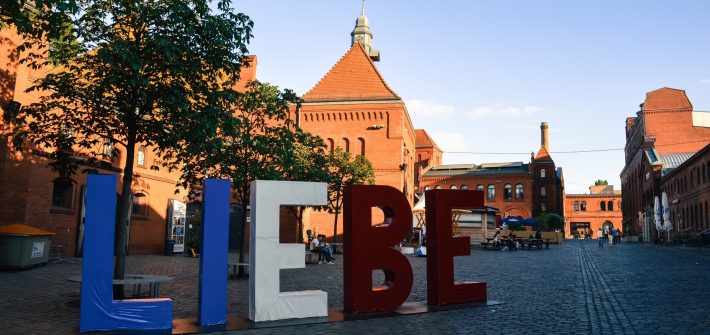 Liebe, Kulturbrauerei, Berlin, Germany