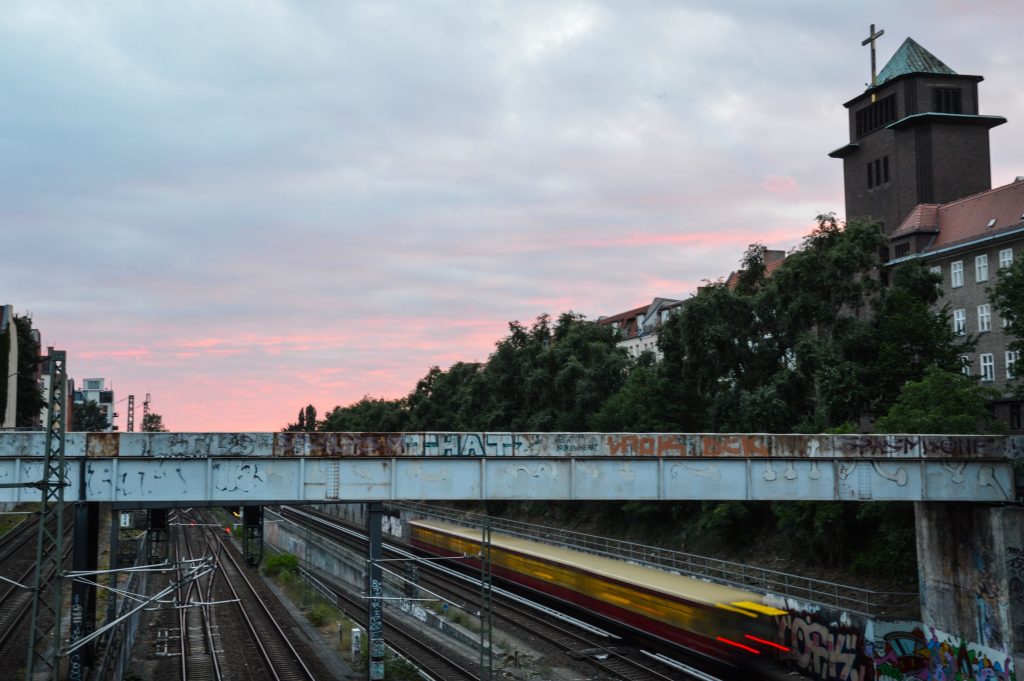 Sunset in Prenzlauer Berg, Berlin