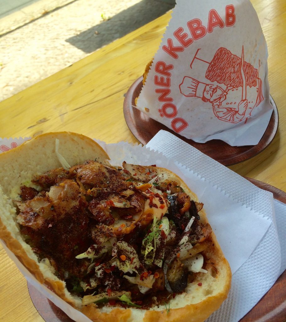 Döner kebab, Dubai Gemüse Kebab, Berlin