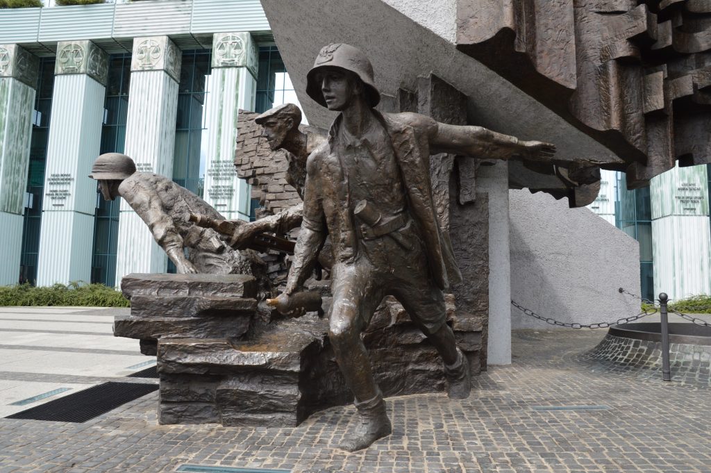 Warsaw Uprising Memorial, Poland