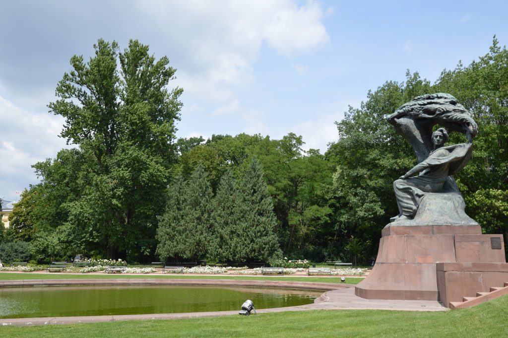 Chopin Statue, Łazienki Park, Warsaw, Poland