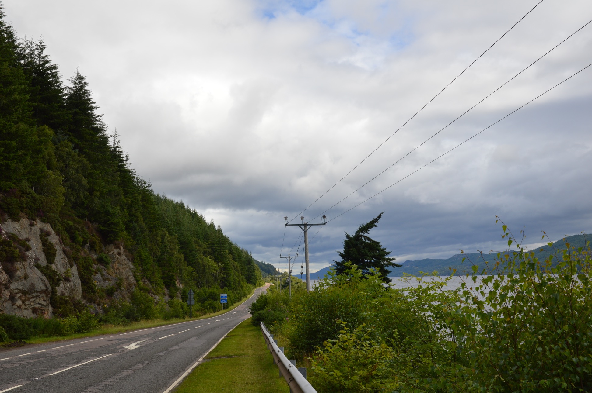 Driving in Scotland from Western Highlands to Inverness