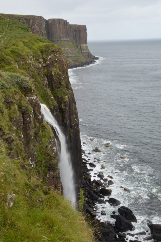 Waterfall at Kilt Rock Viewpoint, Isle of Skye, Scotland