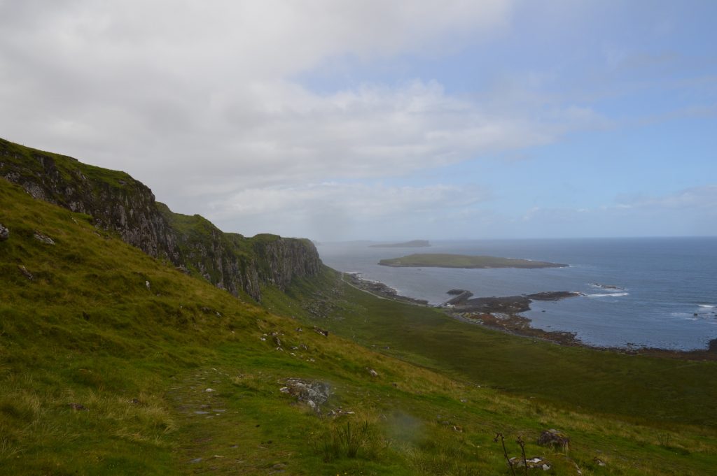 View of Staffin Island, Staffin, Isle of Skye, Scotland