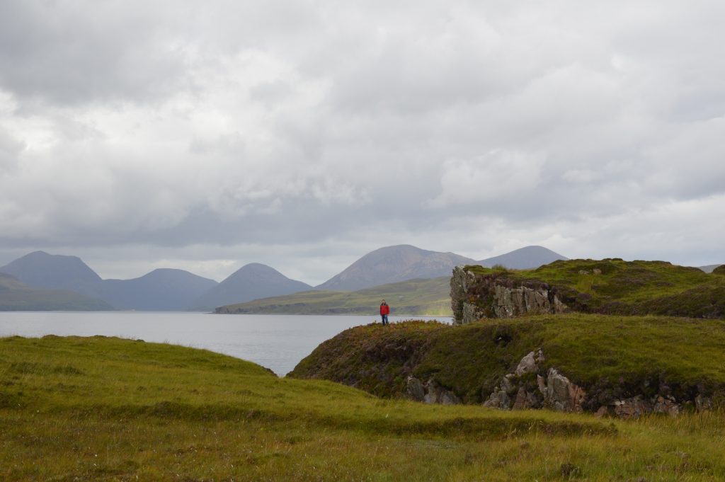 View of the Cuillins, Tokavaig, Isle of Skye, Scotland