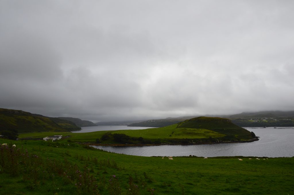 View on the drive to Dunvegan, Isle of Skye, Dunvegan