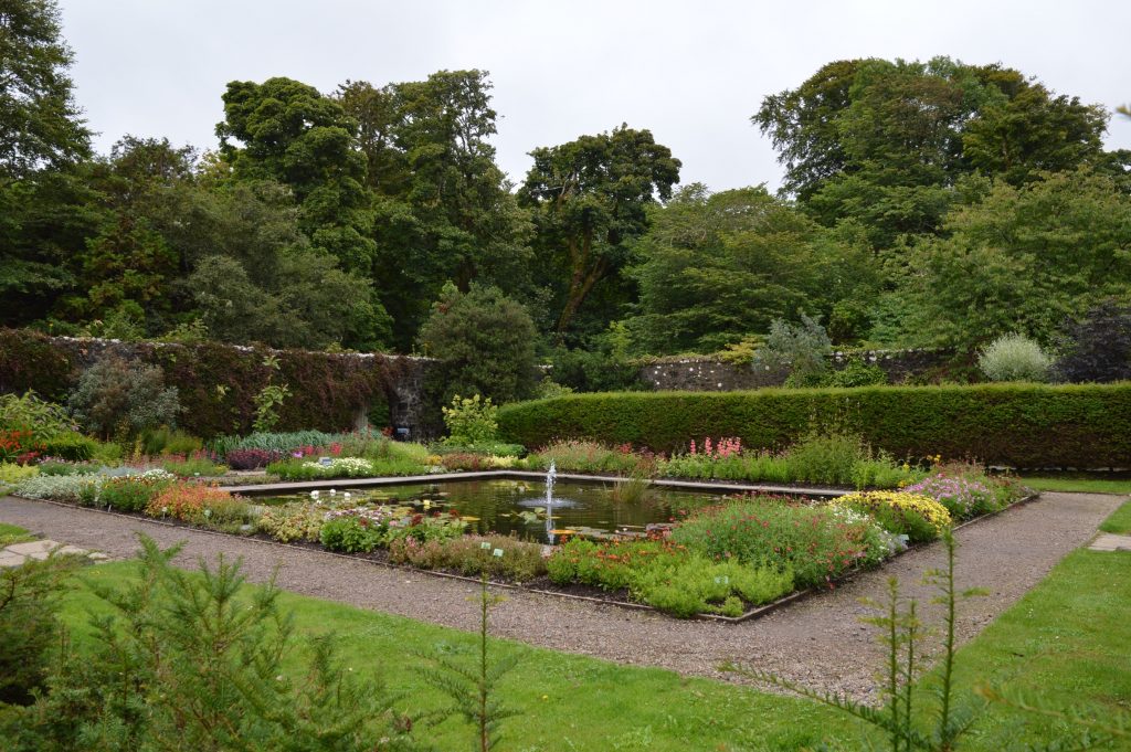 Dunvegan Castle gardens, Isle of Skye, Scotland