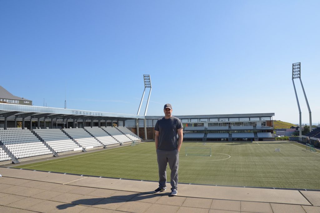 Tórsvøllur football stadium, Tórshavn, Faroe Islands