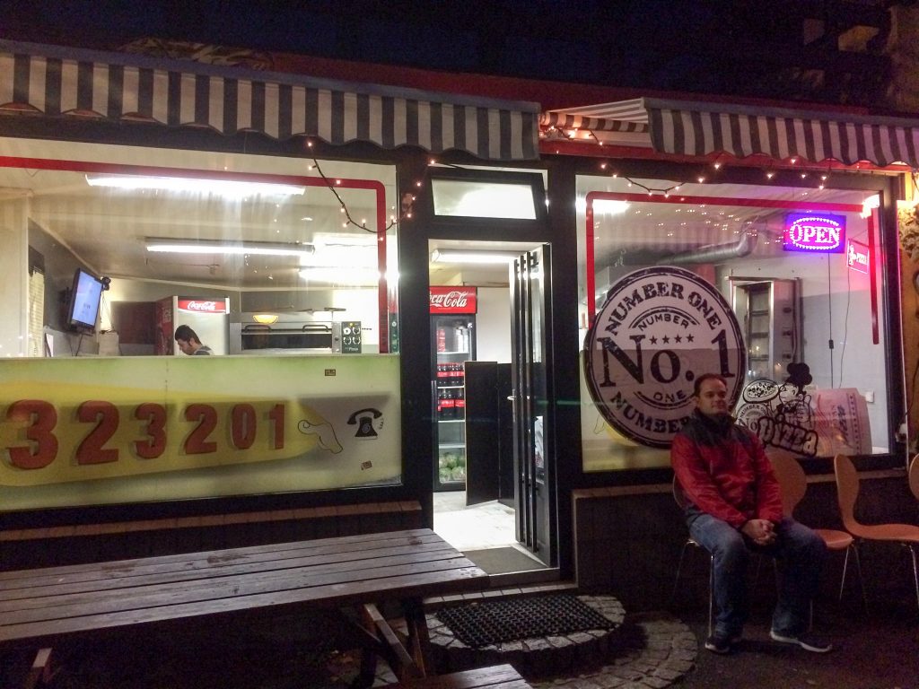 Number One Pizza in Tórshavn, Faroe Islands