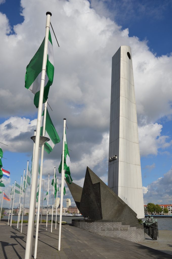De Boeg monument, Rotterdam, Netherlands