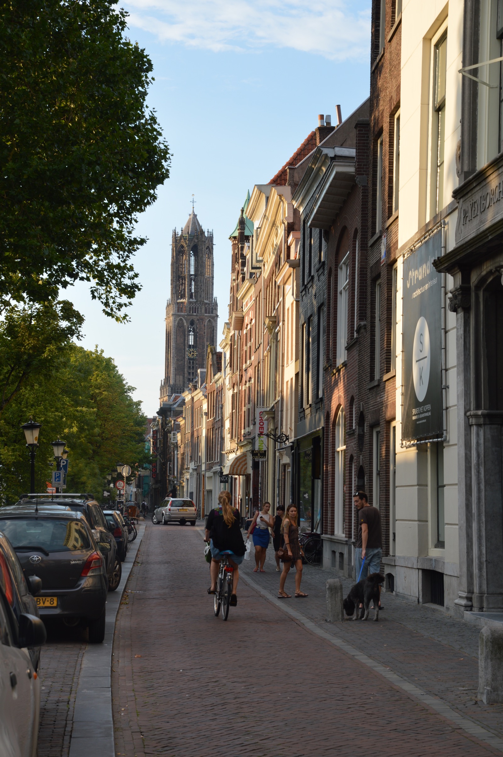 Dom Tower, Oudegracht, Utrecht, the Netherlands