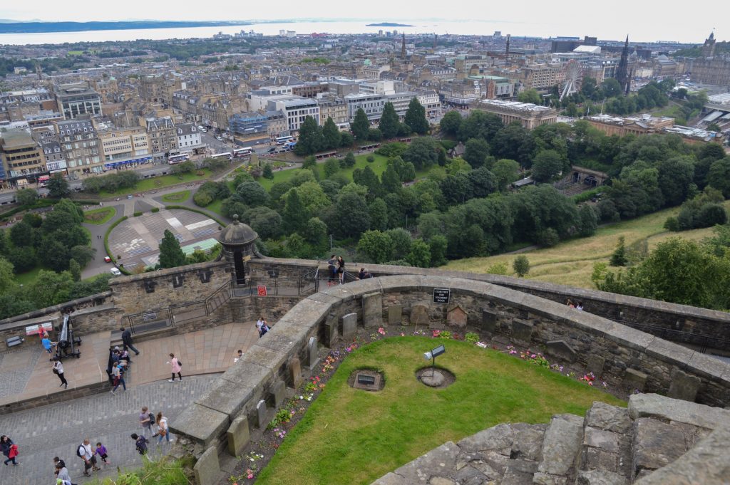 View from Edinburgh Castle, Scotland