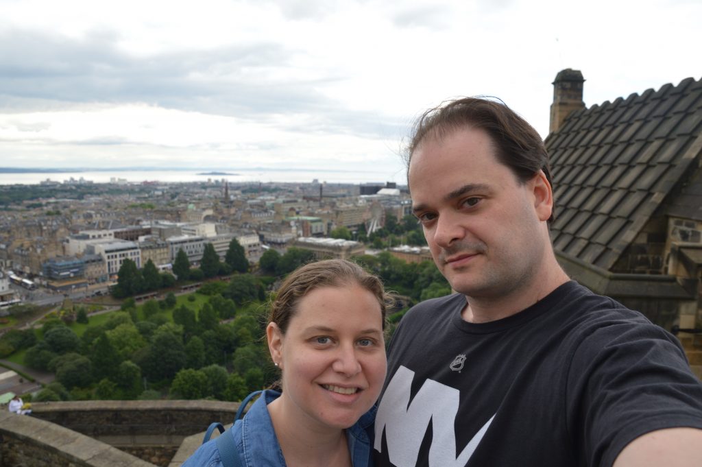 View from Edinburgh Castle, Scotland