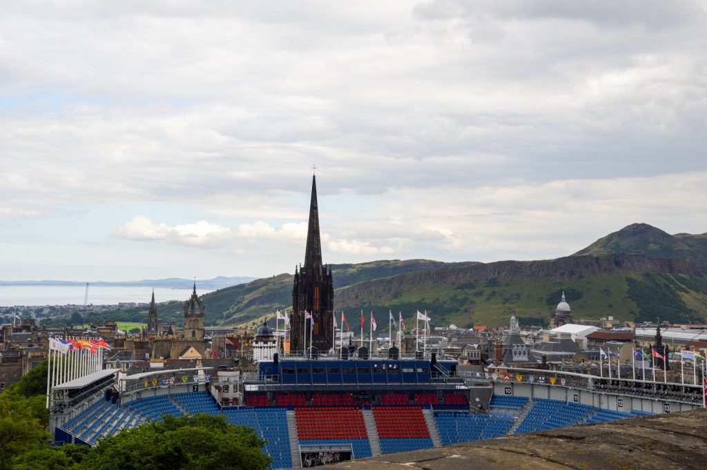 View from Edinburgh Castle, Scotland