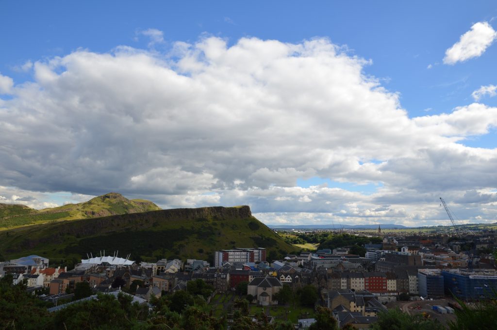 View from Calton Hill, Edinburgh, Scotland