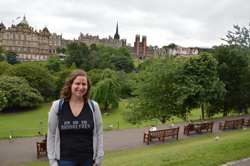 View of Old Town, Edinburgh, Scotland