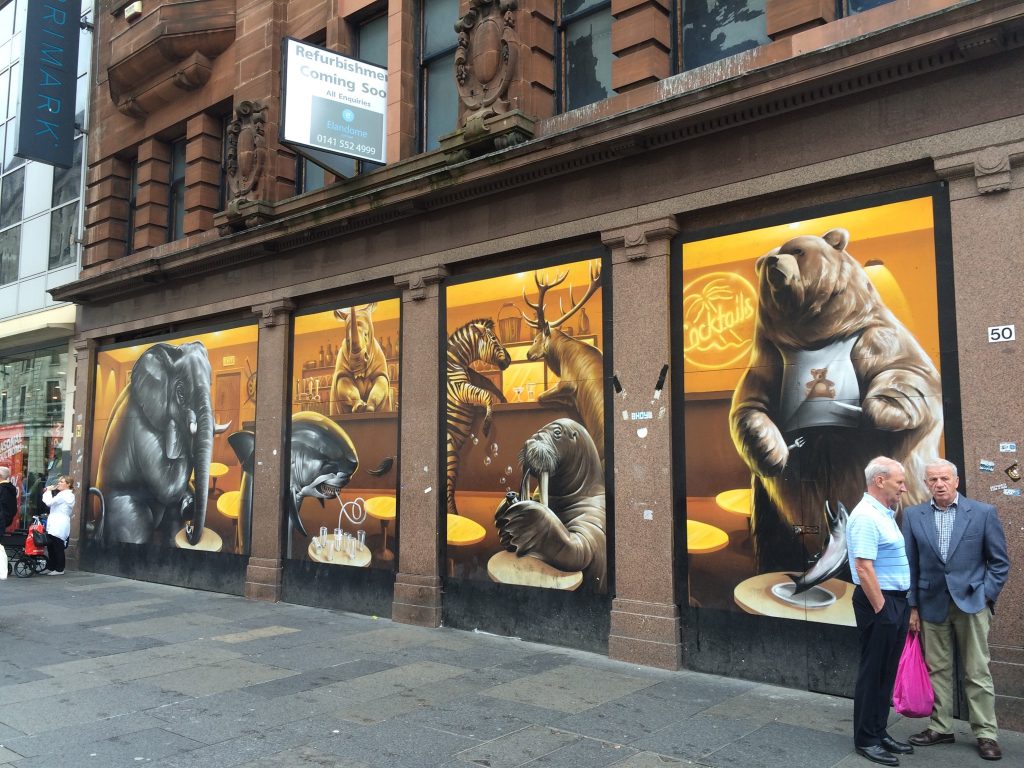 Mural, Glasgow, Scotland