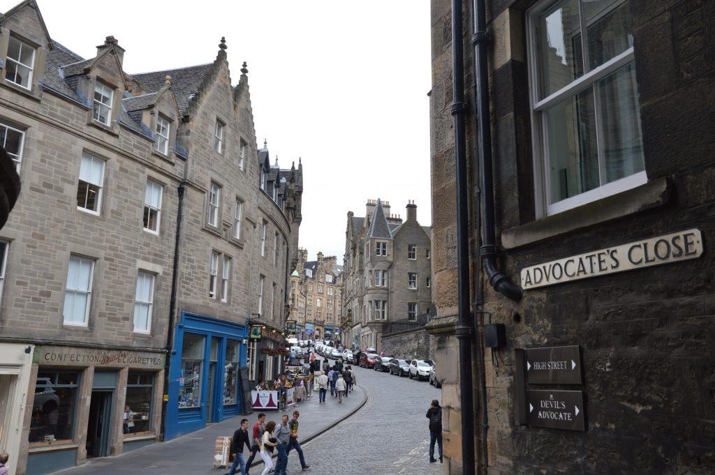 Advocate's Close, Cockburn Street, Edinburgh, Scotland