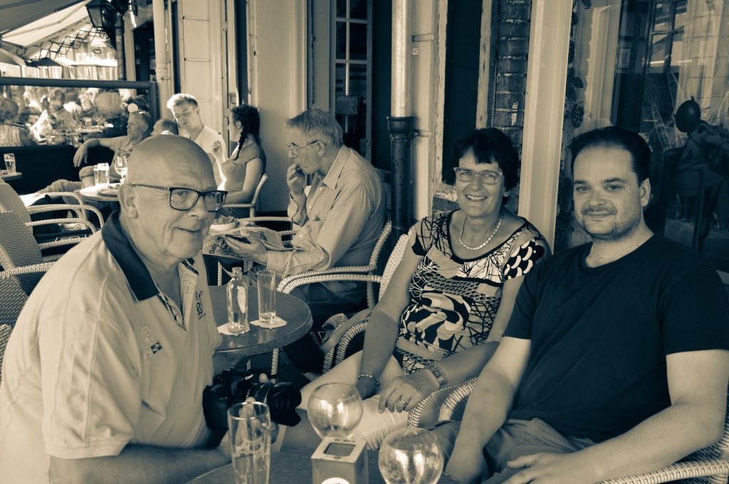 With Ine and Ruud in Den Bosch, the Netherlands