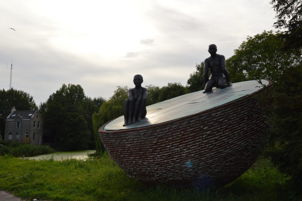 Sculpture, Westerpark, Amsterdam, the Netherlands