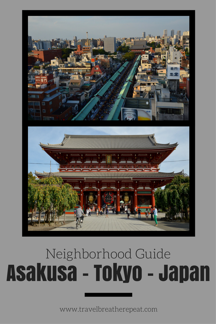 Neighborhood guide for Asakusa, Tokyo, Japan