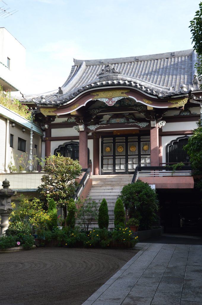 Temple in Asakusa, Tokyo, Japan