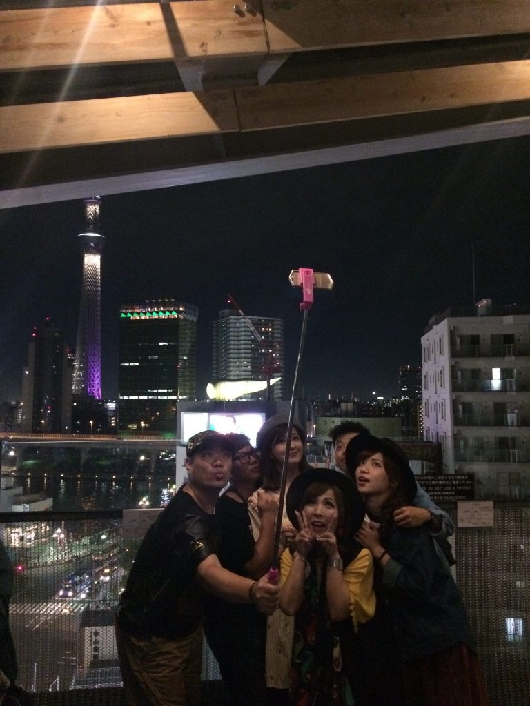 View of Tokyo Skytree from Asakusa Culture and Tourism Center, Tokyo, Japan