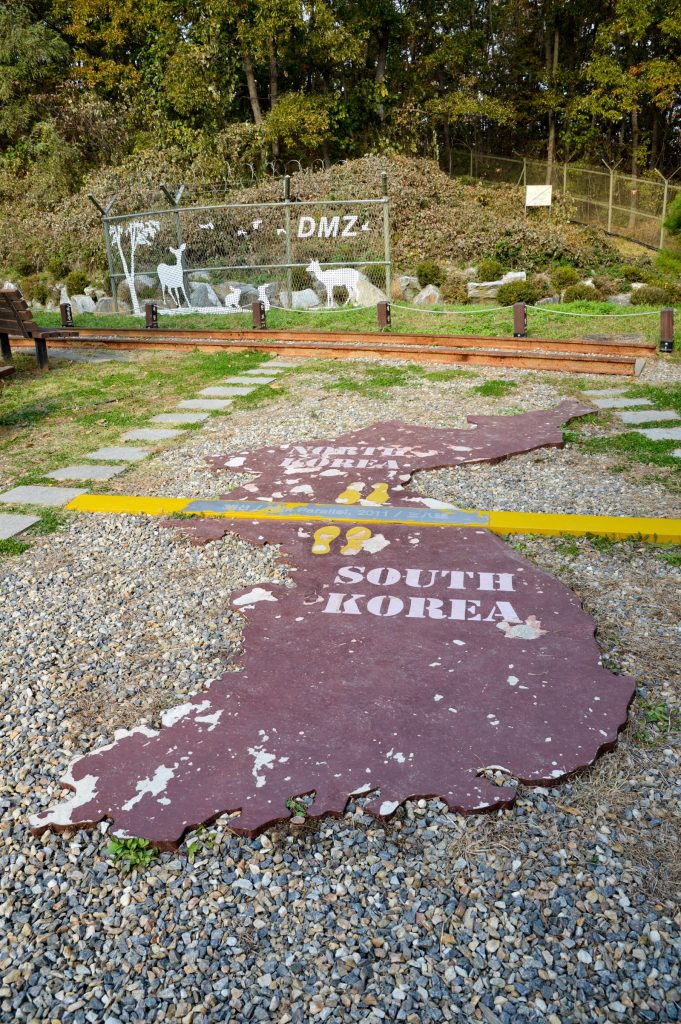 DMZ map outside the Third Inflitration Tunnel