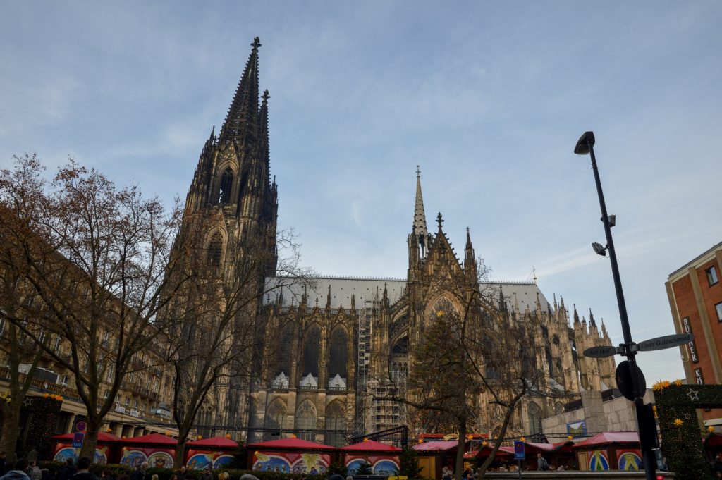 Christmas Market under the Dom, Köln, Germany