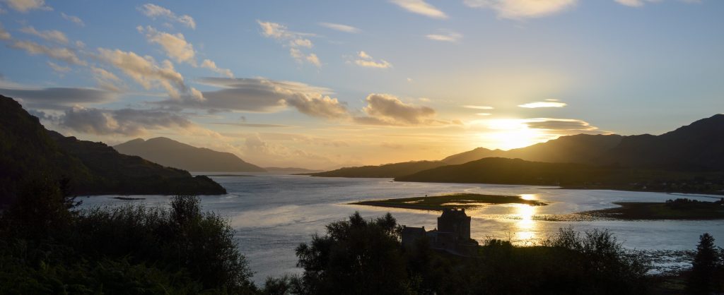 Sunset, Dornie, Scotland