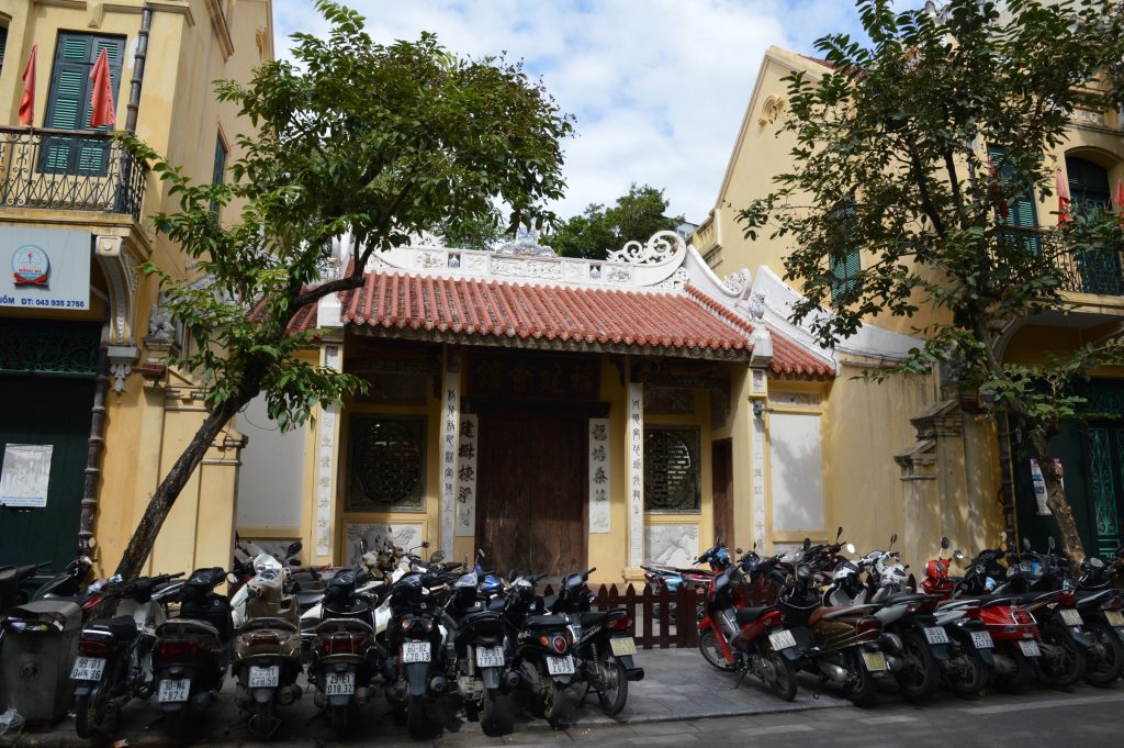 Motorbike parking, Hanoi, Vietnam