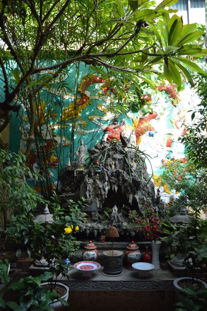 Temple in Old Quarter, Hanoi, Vietnam