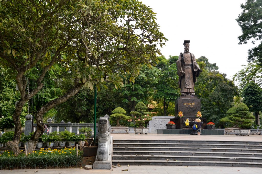 Ly Thai To statue, Hanoi, Vietnam