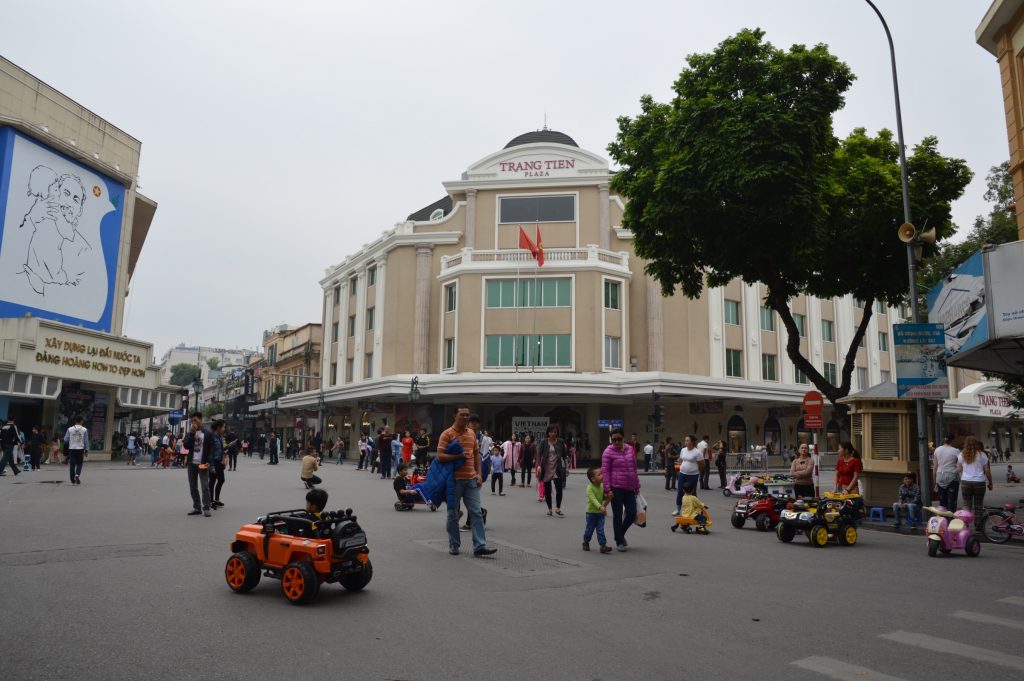 Kids rule the streets, Hanoi, Vietnam