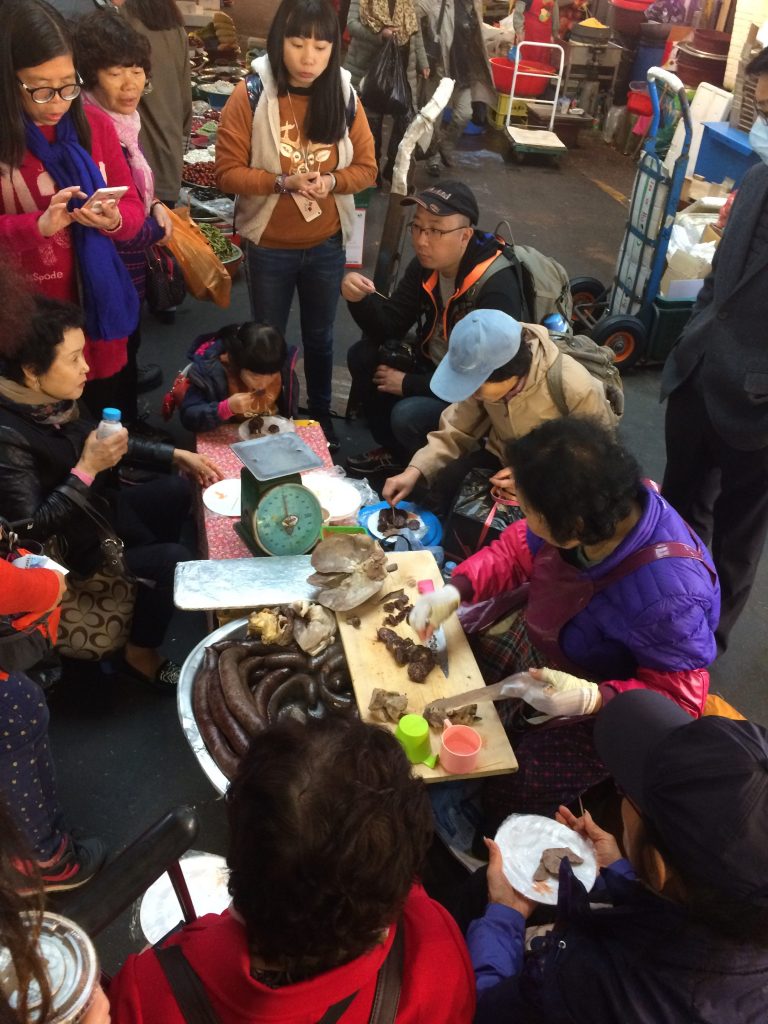 Gwangjang Market in Seoul