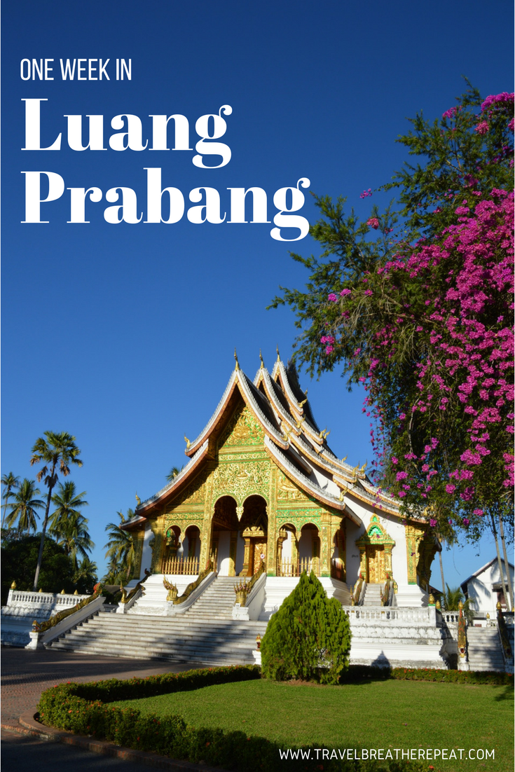 One week in Luang Prabang, Laos