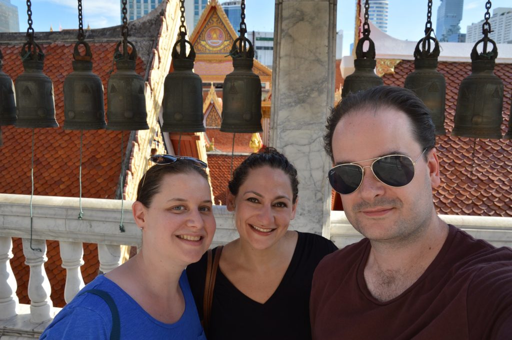 At Wat Hua Lam Phong, Bangkok, Thailand