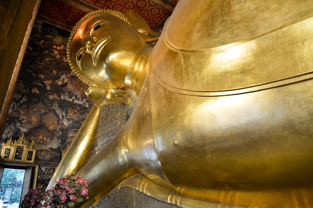 Reclining Buddha at Wat Pho, Bangkok, Thailand