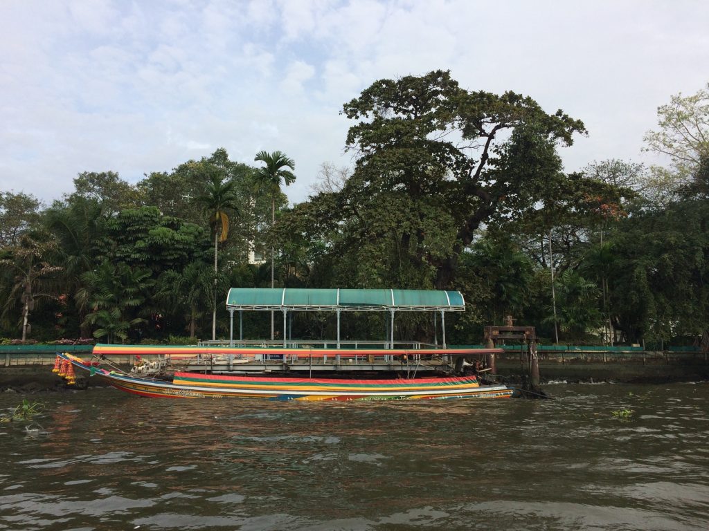 View from the Chao Phraya Express Boat, Bangkok, Thailand