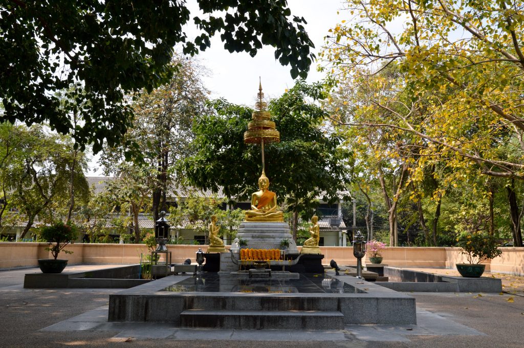 Shrine in Benjakitti Park, Bangkok, Thailand