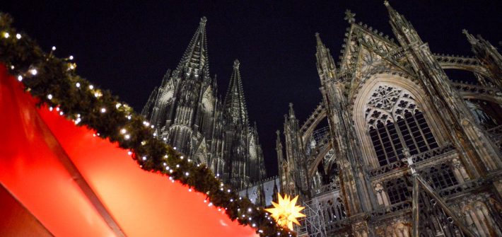 Christmas Market am Dom in Köln, Germany