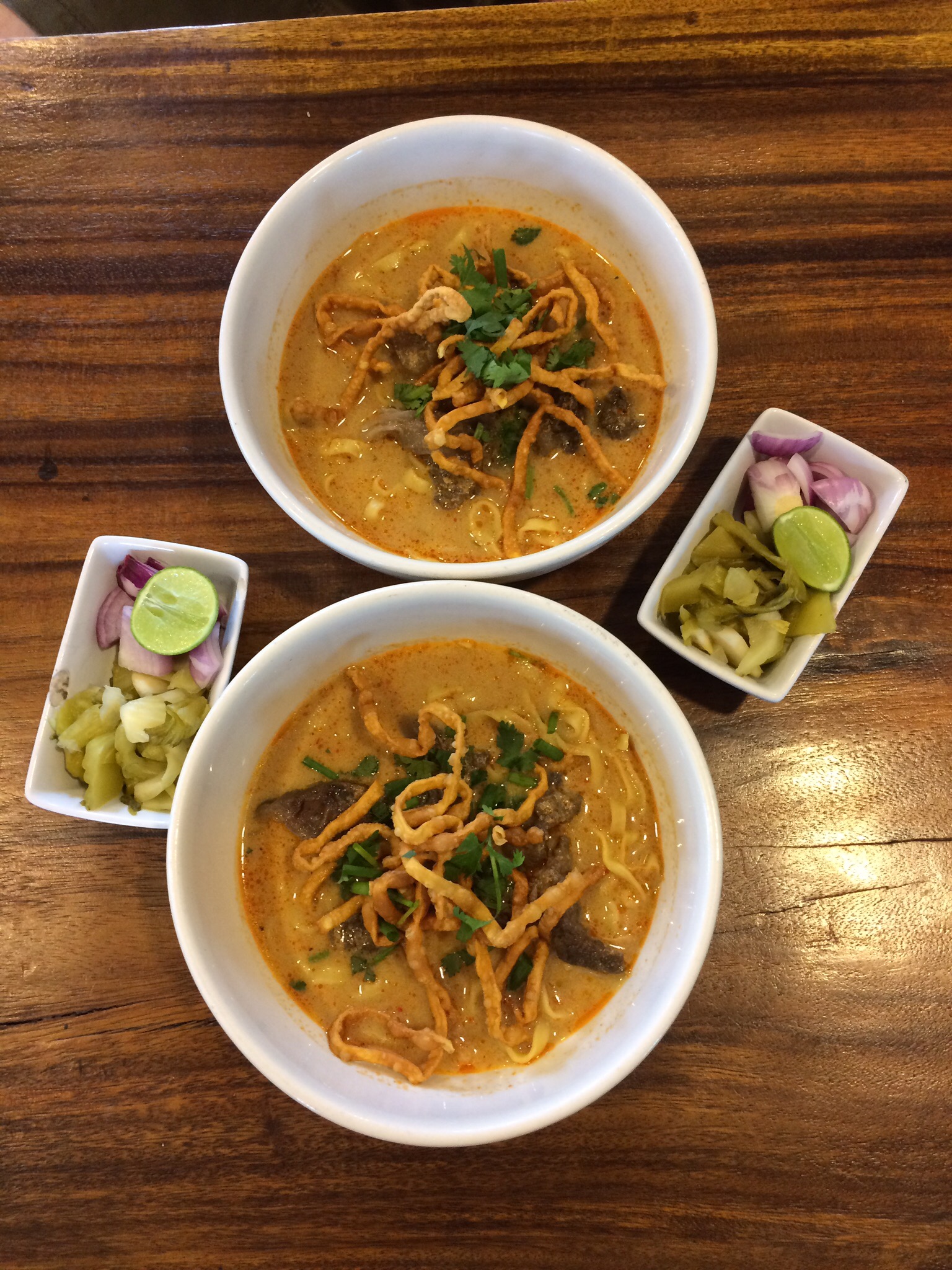 Khao soi, Mae Pa Sri Restaurant, Chiang Mai, Thailand