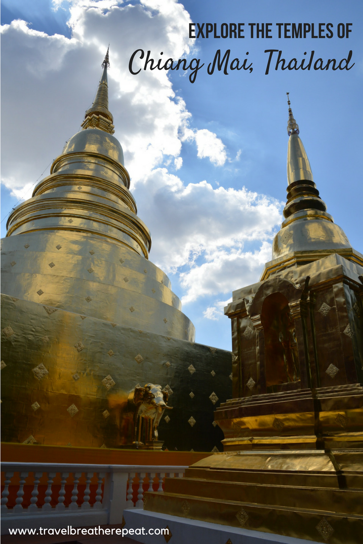 Explore the temples in Chiang Mai, Thailand 