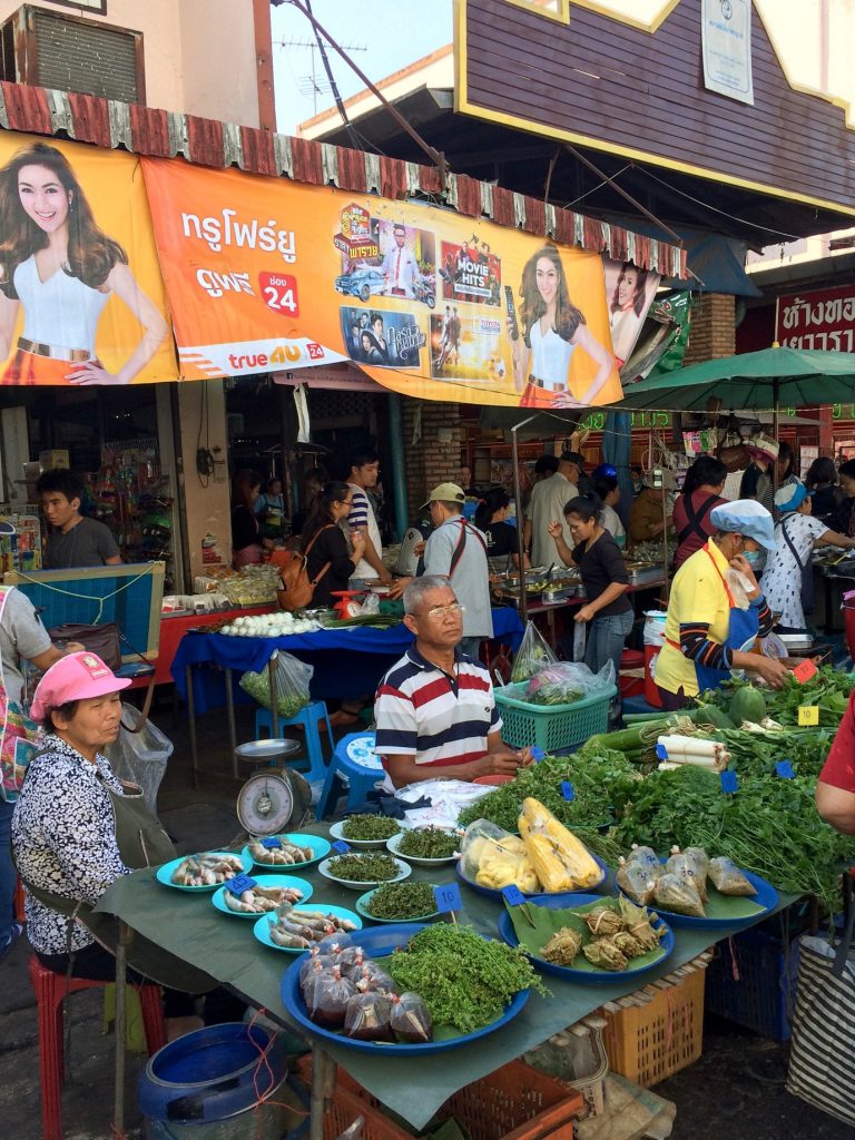 Market in Chiang Rai, Thailand