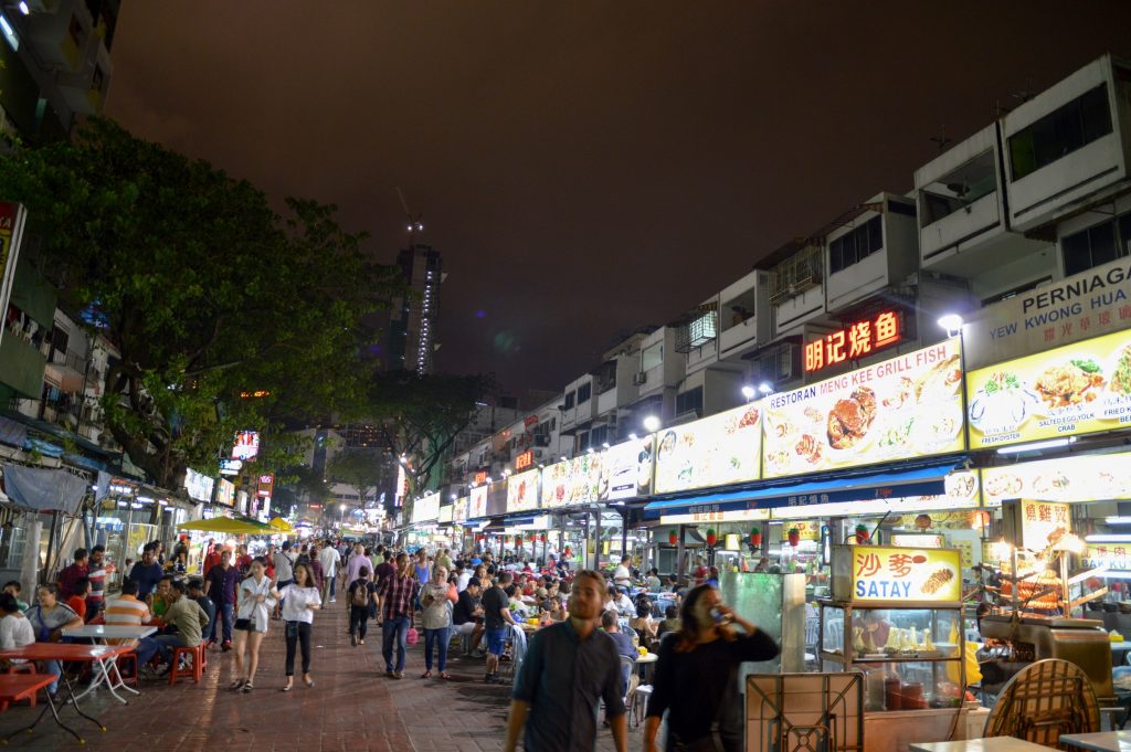 Jalan Alor Night Food Court, Kuala Lumpur, Malaysia