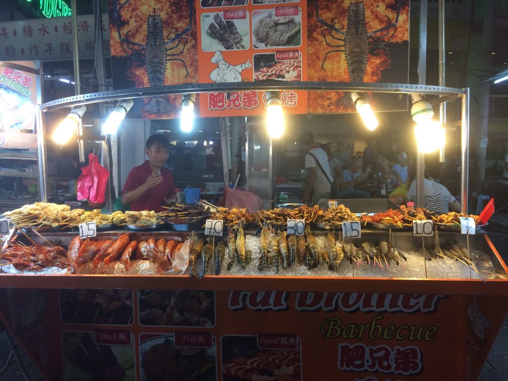 Jalan Alor Night Food Court, Kuala Lumpur, Malaysia