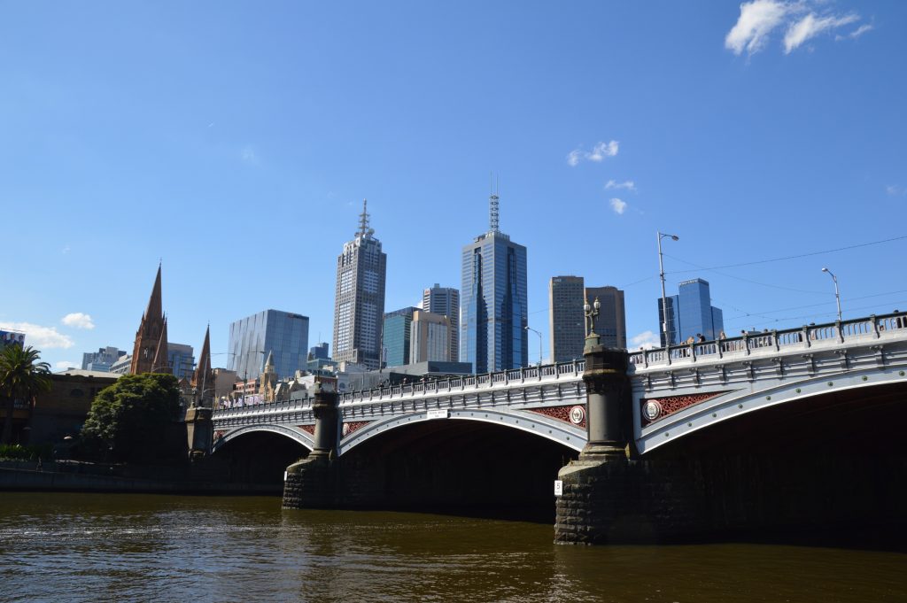 St. Kinda Road Bridge, Melbourne, Australia