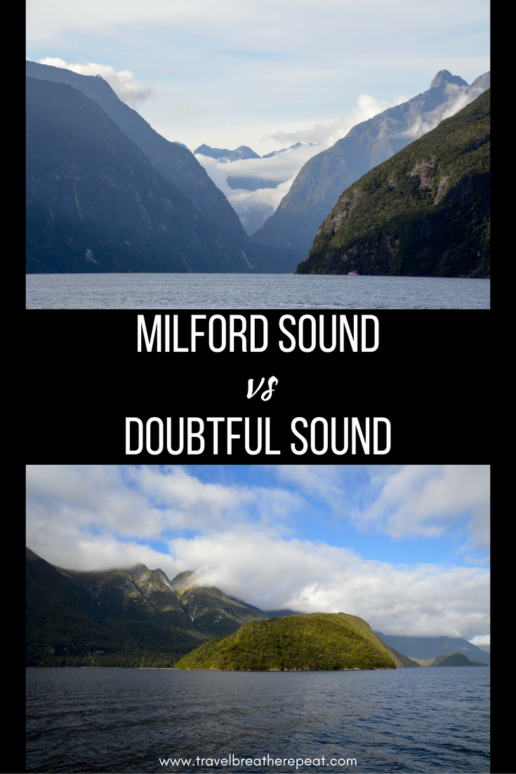 How to choose between Milford Sound and Doubtful Sound in New Zealand